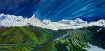 Himalayas by Vicki Crowley