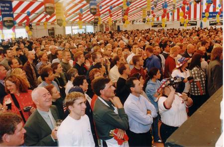 Guinness World Oyster Opening Championship at the Marquee at Nimmo's Pier