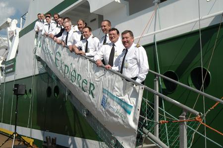 RV Celtic Explorer crew, 11 Apr 2003.