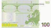 Back of 100 Euro Note
