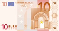 Front of 10 Euro Note