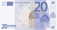 Front of 20 Euro Note