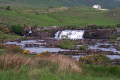 Waterfall at Leenane Connemara